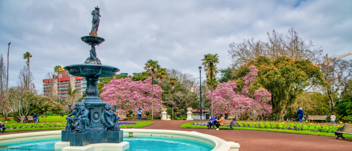 Albert Park at the University of Auckland